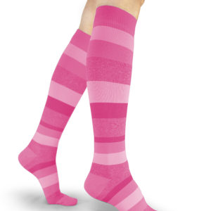 Sigvaris Medical 830 Microfiber Stripe Pink